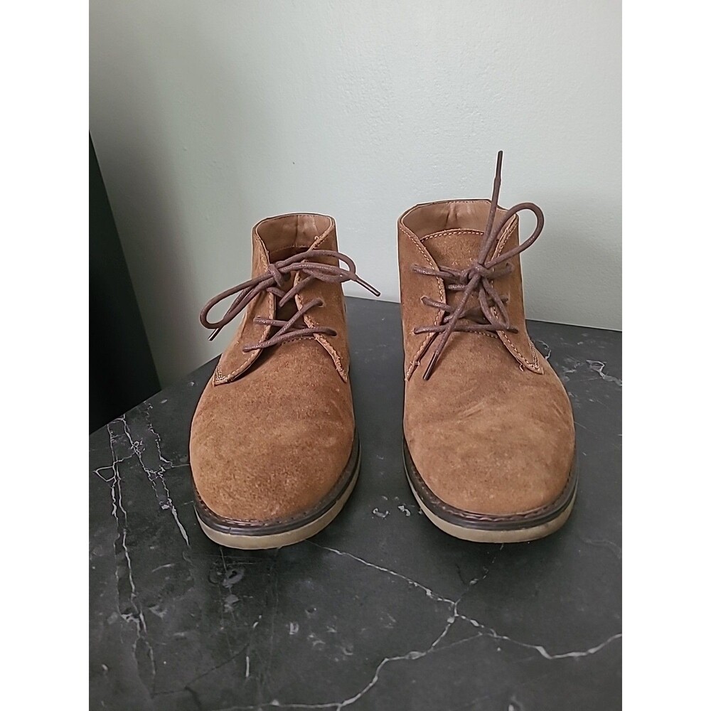 Nunn Bush Mens Brown Suede Chuka Boots Size 8.5 - Picture 1 of 9